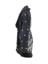 ALANUI - Cardigan a Vestaglia con Ricami e Frange - Blu - LIDIASHOPPING® - Official Website