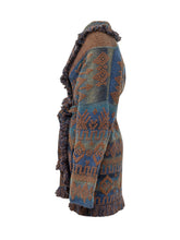 ALANUI - Cardigan Western Beat con Frange - Blu - LIDIASHOPPING® - Official Website