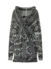 ALANUI - Cardigan Time to Shine con Cintura - Grigio - LIDIASHOPPING® - Official Website