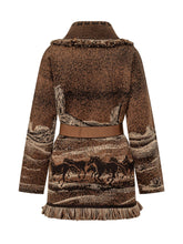 ALANUI - Wild Wild Cardigan con Frange - Marrone - LIDIASHOPPING® - Official Website
