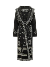 ALANUI - Cappotto Bandana con Frange - Nero - LIDIASHOPPING® - Official Website