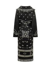 ALANUI - Cappotto Bandana con Frange - Nero - LIDIASHOPPING® - Official Website