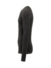 DOLCE & GABBANA - Long Sleeve Henley with Extended Placket - Black - LIDIASHOPPING® - Official Website