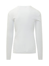 DOLCE & GABBANA - Ribbed Long Sleeve Henley - White - LIDIASHOPPING® - Official Website