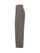 DOLCE & GABBANA - Pantaloni a Quadri con Pince - Marrone - LIDIASHOPPING® - Official Website