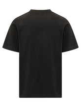 CASABLANCA - T-shirt con Stampa Tennis - Nero - LIDIASHOPPING® - Official Website