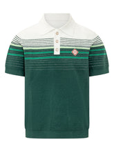 CASABLANCA - Polo a Righe con Patch - Multicolore - LIDIASHOPPING® - Official Website