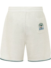 CASABLANCA - Shorts Crochet con Coulisse - Bianco - LIDIASHOPPING® - Official Website