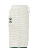 CASABLANCA - Shorts Crochet con Coulisse - Bianco - LIDIASHOPPING® - Official Website