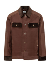 CASABLANCA - Workwear Jacket with Pockets - Brown - LIDIASHOPPING® - Official Website