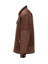 CASABLANCA - Workwear Jacket with Pockets - Brown - LIDIASHOPPING® - Official Website