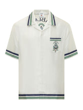 CASABLANCA - Camicia con Colletto Aperto - Bianco - LIDIASHOPPING® - Official Website