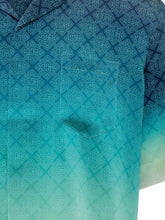 CASABLANCA - Camicia Sfumata con Motivo Geometrico - Blu - LIDIASHOPPING® - Official Website