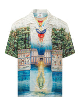 CASABLANCA - Camicia con Stampa Paesaggio - Multicolore - LIDIASHOPPING® - Official Website