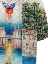 CASABLANCA - Camicia con Stampa Paesaggio - Multicolore - LIDIASHOPPING® - Official Website