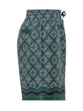 CASABLANCA - Shorts con Motivo Geometrico - Multicolore - LIDIASHOPPING® - Official Website