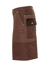 CASABLANCA - Shorts Cargo con Tasche Applicate - Marrone - LIDIASHOPPING® - Official Website