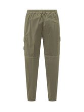 STONE ISLAND - Pantaloni Cargo con Tasche Applicate - Verde - LIDIASHOPPING® - Official Website