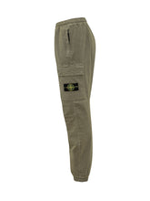 STONE ISLAND - Pantaloni Cargo con Tasche Applicate - Verde - LIDIASHOPPING® - Official Website