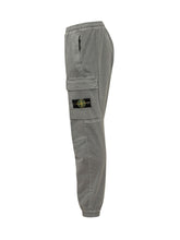 STONE ISLAND - Pantaloni Cargo con Tasche Applicate - Grigio - LIDIASHOPPING® - Official Website
