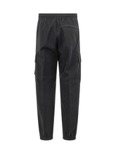 STONE ISLAND - Cargo Pants with Patch Pockets - Black - LIDIASHOPPING® - Official Website