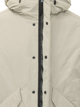STONE ISLAND - Short Parka with Hood and Pockets - Grey - LIDIASHOPPING® - Official Website