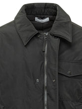 STONE ISLAND - Jacket with Collar - Black - LIDIASHOPPING® - Official Website