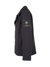 STONE ISLAND - Giacca Doppiopetto con Ampi Revers - Blu - LIDIASHOPPING® - Official Website