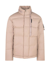 STONE ISLAND - Padded Jacket with Chest Pocket - Beige - LIDIASHOPPING® - Official Website