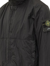 STONE ISLAND - Bomber con Cappuccio - Nero - LIDIASHOPPING® - Official Website