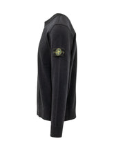STONE ISLAND - Maglia Girocollo - Blu - LIDIASHOPPING® - Official Website