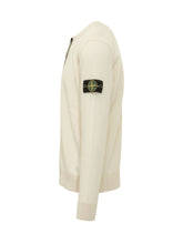 STONE ISLAND - Maglia Girocollo - Bianco - LIDIASHOPPING® - Official Website