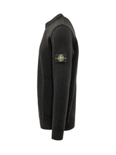STONE ISLAND - Maglia Girocollo - Nero - LIDIASHOPPING® - Official Website