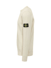 STONE ISLAND - Maglia Girocollo - Bianco - LIDIASHOPPING® - Official Website