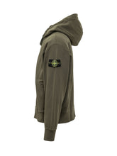 STONE ISLAND - Hoodie with Front Zip - - LIDIASHOPPING® - Official Website