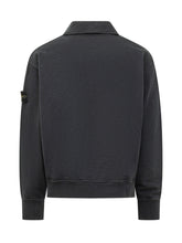 STONE ISLAND - Polo a Maniche Lunghe - Blu - LIDIASHOPPING® - Official Website