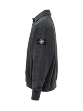 STONE ISLAND - Polo a Maniche Lunghe - Blu - LIDIASHOPPING® - Official Website