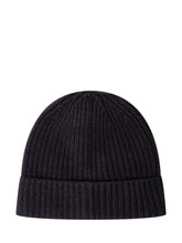 STONE ISLAND - Ribbed Beanie - Blue - LIDIASHOPPING® - Official Website