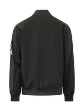 STONE ISLAND - Bomber con Doppie Tasche Frontali - Nero - LIDIASHOPPING® - Official Website