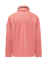 STONE ISLAND - Giacca con Cappuccio - Rosso - LIDIASHOPPING® - Official Website
