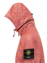 STONE ISLAND - Giacca con Cappuccio - Rosso - LIDIASHOPPING® - Official Website