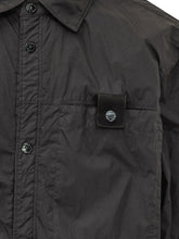 STONE ISLAND - Giacca con Tasca Applicata - Nero - LIDIASHOPPING® - Official Website