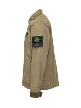 STONE ISLAND - Shirt Jacket with Pocket - Green - LIDIASHOPPING® - Official Website