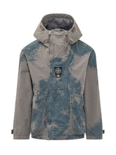 STONE ISLAND - Short Parka with Hood - Blue - LIDIASHOPPING® - Official Website