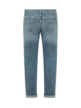 DONDUP - George Slim Fit Jeans - Blue - LIDIASHOPPING® - Official Website