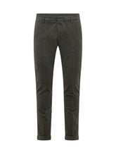 DONDUP - Pantaloni Gaubert Slim a Gamba Affusolata - Verde - LIDIASHOPPING® - Official Website