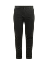 DONDUP - Pantaloni Gaubert Slim a Gamba Affusolata - Nero - LIDIASHOPPING® - Official Website