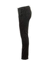 DONDUP - Pantaloni Gaubert Slim a Gamba Affusolata - Nero - LIDIASHOPPING® - Official Website
