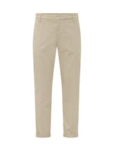 DONDUP - Pantaloni Gaubert Relaxed con Risvolto - Bianco - LIDIASHOPPING® - Official Website
