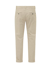 DONDUP - Pantaloni Gaubert Relaxed con Risvolto - Bianco - LIDIASHOPPING® - Official Website